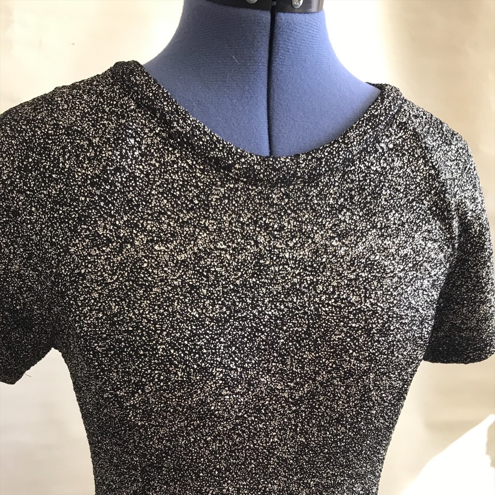 Sparkly shirt dress